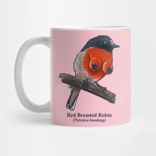 Red Breasted Robin Mug